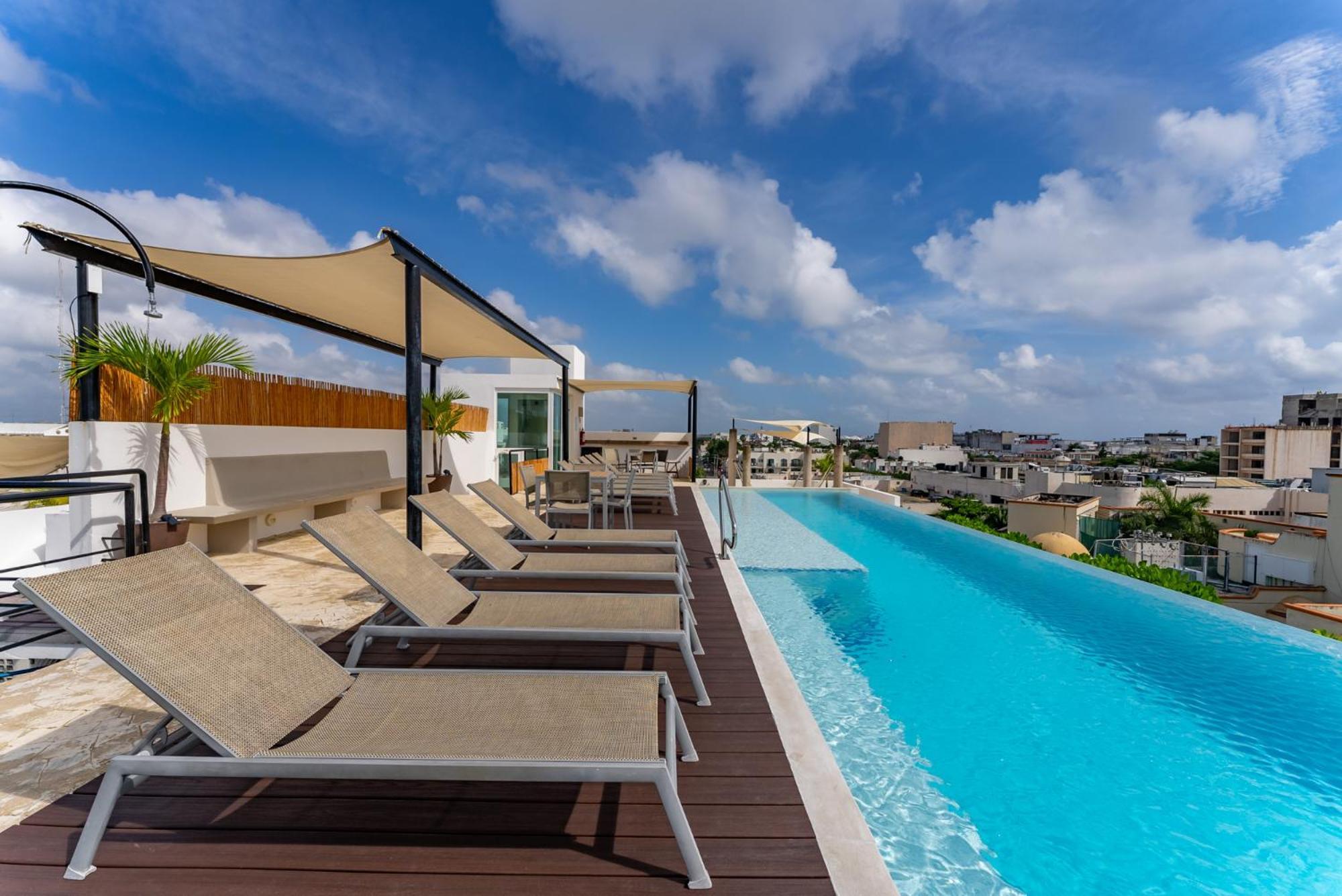 Papaya 15 Apartments Плайя-дель-Кармен Екстер'єр фото
